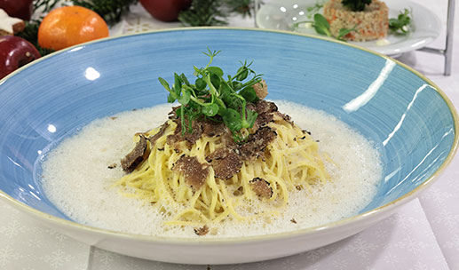 PASTA TAGLIOLINI CON TARTUFO